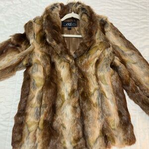 MIDNIGHT VELVER CARDIGAN FAUX FUR